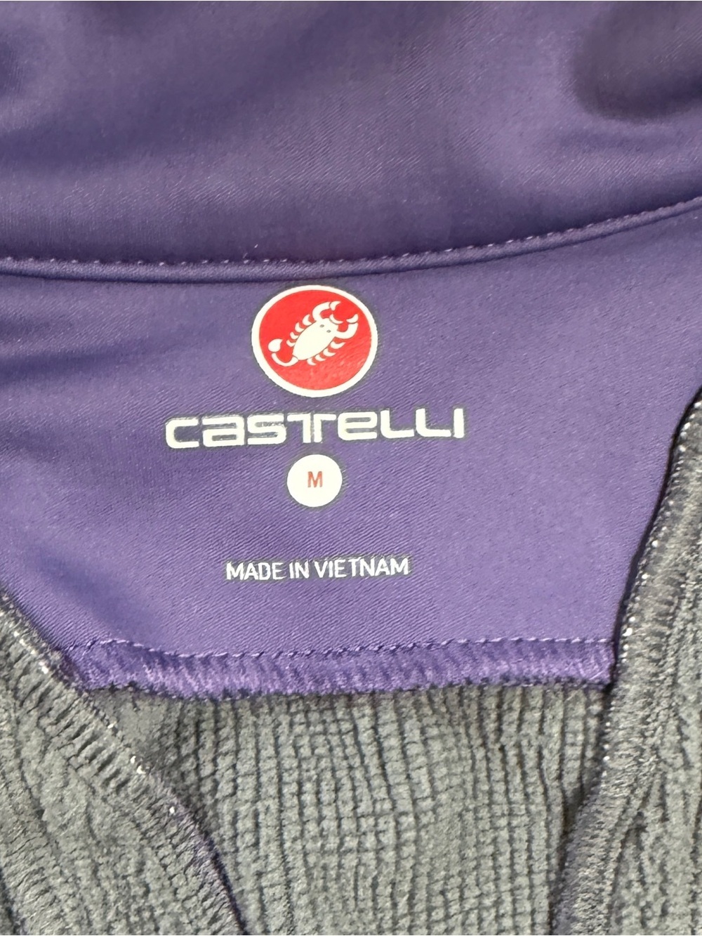 Castelli Women's Purple Windstopper Cycling Jacket Medium - Picture 3 of 9